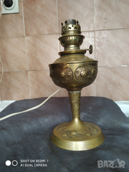 стара настолна лампа, снимка 1