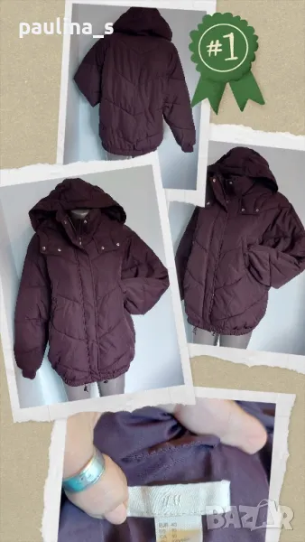 Марково яке / Бомбър с качулка "H&M" / голям размер , снимка 1