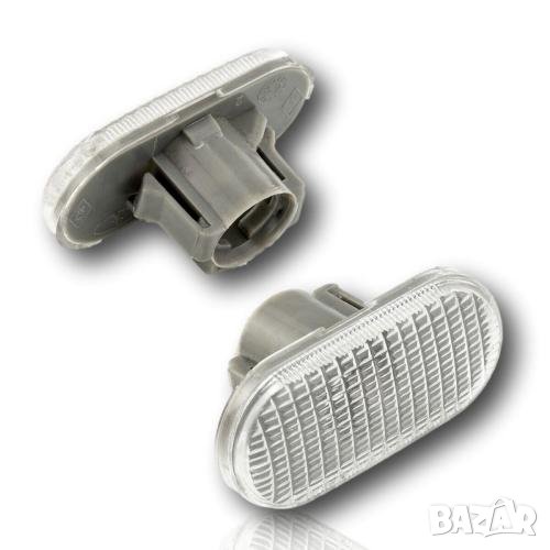 Мигачи за Дачия Рено комплект бели DACIA RENAULT, снимка 1