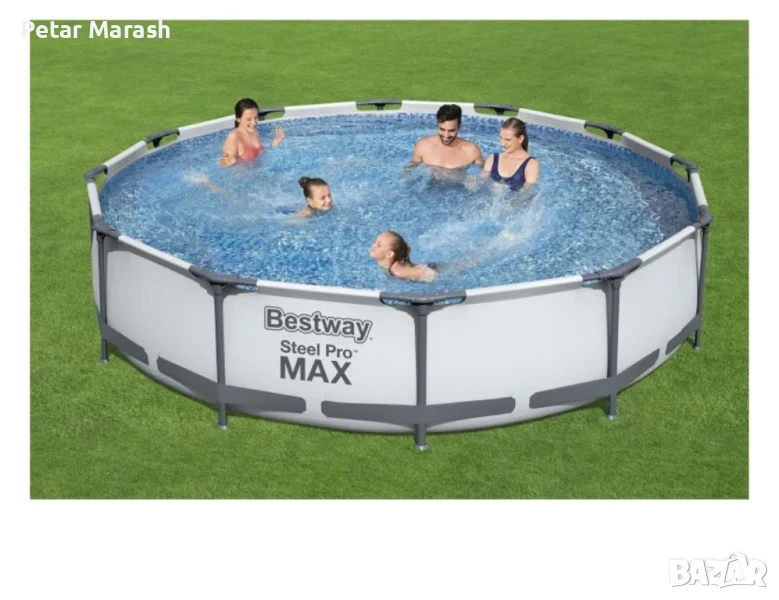 BESTWAY БАСЕЙН 56416 STEEL PRO MAX 3.66M X 76CM, снимка 1
