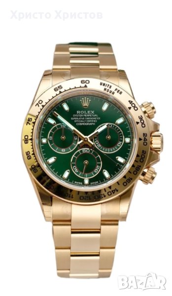 Луксозен мъжки часовник Rolex Daytona Cosmograph John Mayer 18 k Yellow Gold, снимка 1