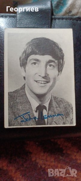 Афтентична Снимка на Джон Ленън С Афтентичен Подпис 6 брой от общо 60 броя в целия свят!!!, снимка 1