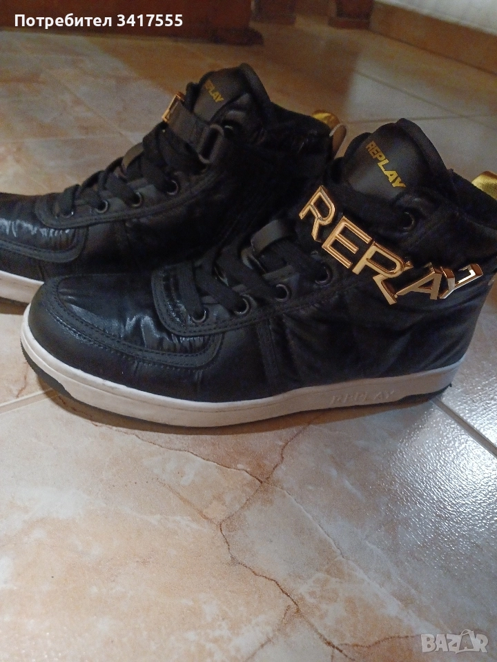 Дамски боти/кецове Replay, снимка 1