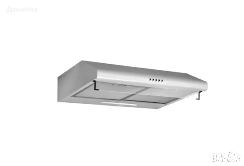 Аспиратор, 60см., 2 мотора, 2х95W, Бял/Черен, снимка 1