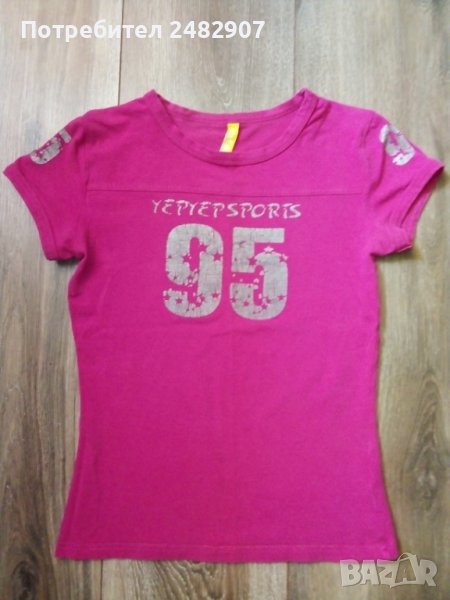 Детска розова тениска, снимка 1
