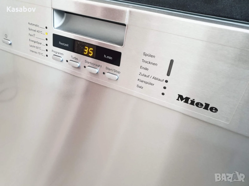 Инокс - Miele Съдомиялна - 14 Комплекта - Частично Вграждане - 60см, снимка 1