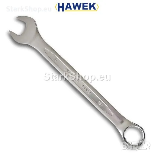 Професионален Комплект Звездогаечни Ключове HAWEK 12 части (8-24мм) Изработени от Хром Ванадиева Сто, снимка 1