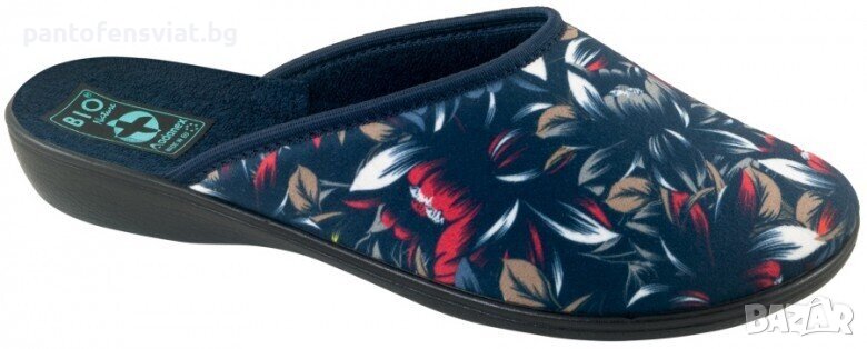  Дамски чехли ADANEX цветен принт 36/41, снимка 1