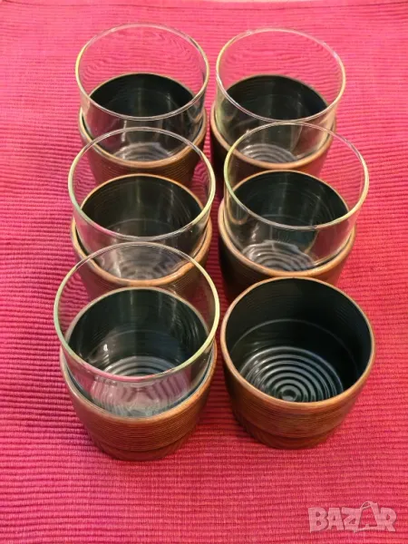 Стари подстакани ГДР. , снимка 1