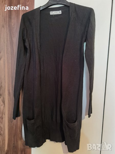 Черна дамска жилетка, снимка 1