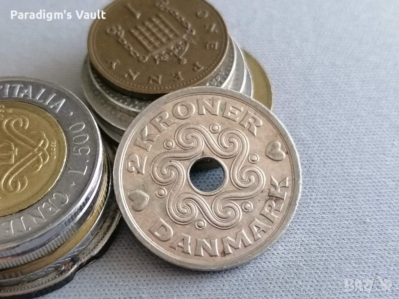 Монета - Дания - 2 крони | 1997г., снимка 1