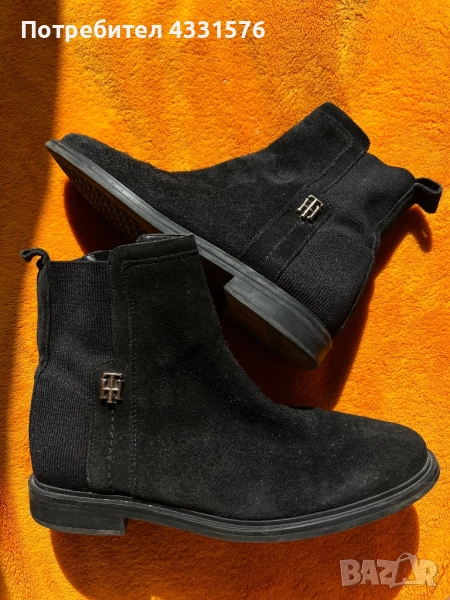 Кожени обувки Tommy Hilfiger, снимка 1