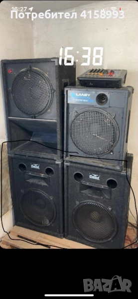 2колони и усилвател , снимка 1