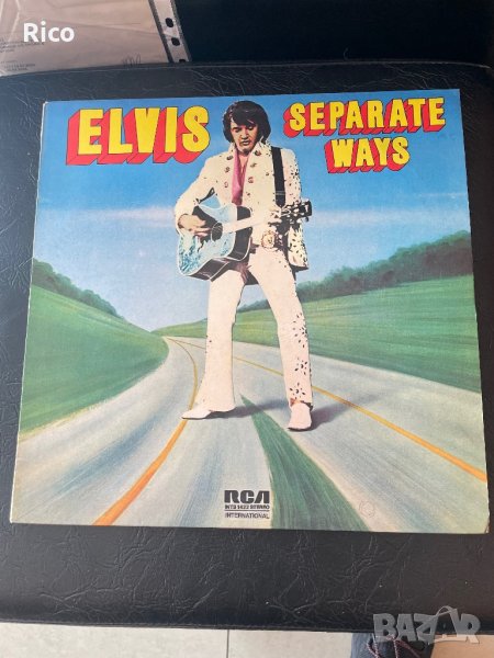 ELVIS PRESLEY - Separate Ways - Rare 1973 10-track UK Vinyl LP Грамофонна Плоча, снимка 1