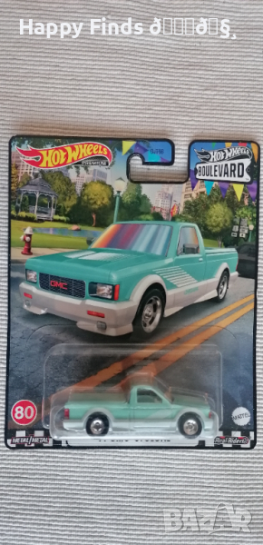 💕🎁 последна бройка Hot Wheels Хот Уийлс `91 GMC SICLONE BOULEVARD, снимка 1