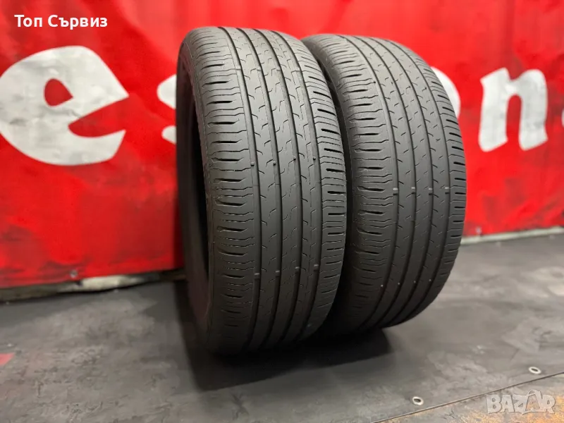 235 55 18, Летни гуми, Continental EcoContact6, 2 броя, снимка 1