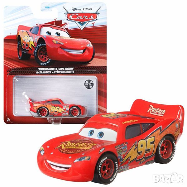 Cars (Колите) Disney/Pixar - оригинални в мащаб 1:55(Размер: от 55мм до 100мм), снимка 1