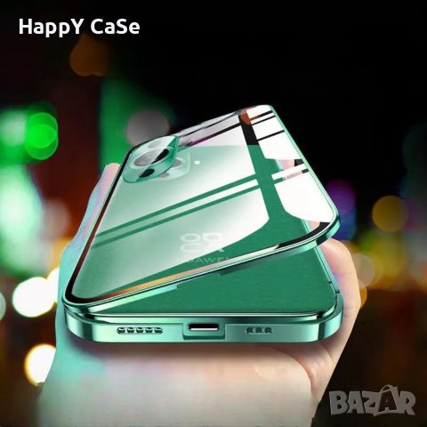 Huawei Nova 12s / 11 / 11 Pro / 11i / Двоен 360 градуса магнитен кейс калъф с камера протектор, снимка 3 - Калъфи, кейсове - 41442863