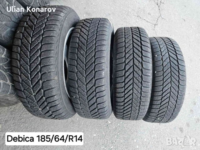 Гуми с джанти Debica 185/65/R14/джанти-болтовото разстояние 5x139.7 мм, снимка 3 - Гуми и джанти - 53835185