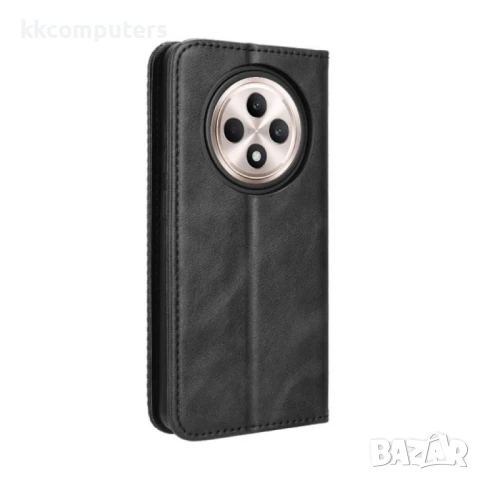 OPPO Reno12 F /12 FS 5G Retro Texture Wallet Калъф и Протектор, снимка 6 - Калъфи, кейсове - 51354154