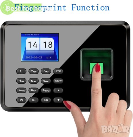 Ситема за отчитане на работното време с пръстов отпечатък Diseleri модел A2