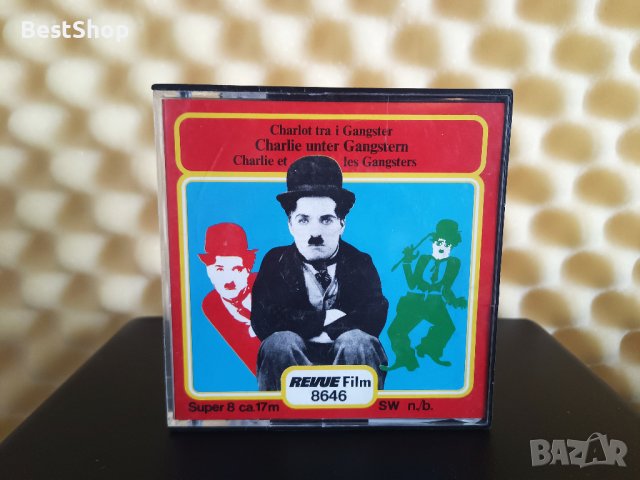 Чарли Чаплин - Лентов видео филм, снимка 1 - Комедии - 41145893