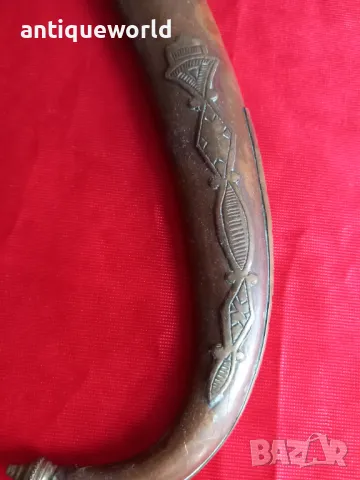 Голяма Стара Кама КУМАЯ , Ханджар, снимка 5 - Антикварни и старинни предмети - 48131104