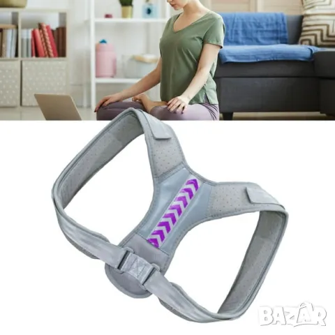 Нов коректор на стойката ортопедичен при болки в гърба врата кръста/ изкривяване/ гърбица, снимка 6 - Други - 48020596