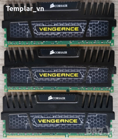Corsair VENGEANCE 3 x 8 GB // 2x 8  DDR3 1866 PC3 15000, снимка 3 - RAM памет - 52081527