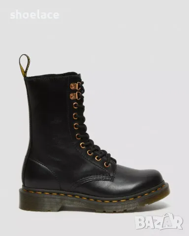 Dr Martens 1490 Rose Gold Hardware Leather High Boots 39, снимка 5 - Дамски боти - 49183074