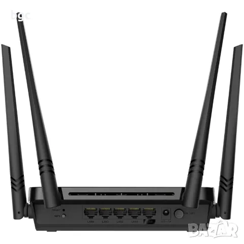 НОВ Безжичен рутер D-Link DIR-842V2, AC1200, Dual-Band, MU-MIMO, 4 Wi-Fi антени, снимка 3 - Рутери - 49469591