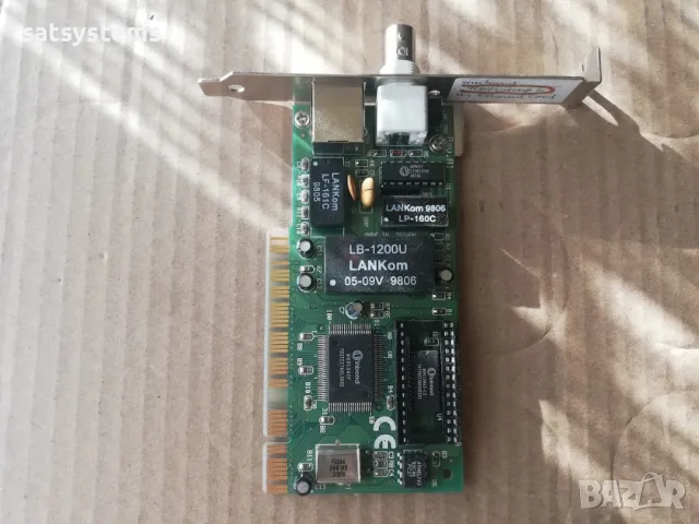 COMPEX RL2000 Winbond W89C940F 10Mbps PCI Network Card , снимка 6 - Мрежови адаптери - 48096088