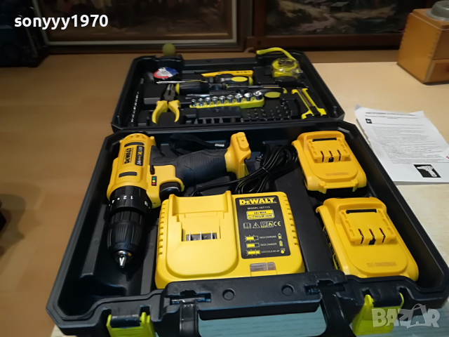 DEWALT ИНСТРУМЕНТИ-КОМПЛЕКТ С КУФАР 0304221726, снимка 5 - Винтоверти - 36329705