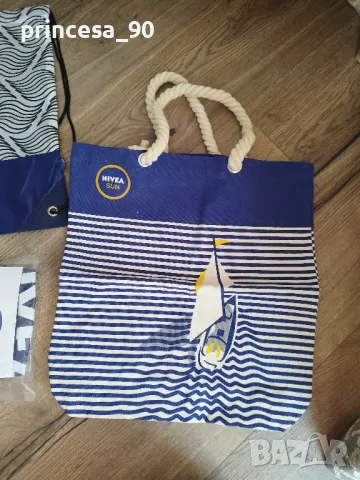 Плажна чанта Нивея/Nivea , снимка 4 - Чанти - 47842050