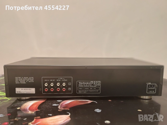 Technics SH 8058 Еквалайзер/ Продадено, снимка 3 - Ресийвъри, усилватели, смесителни пултове - 52368103