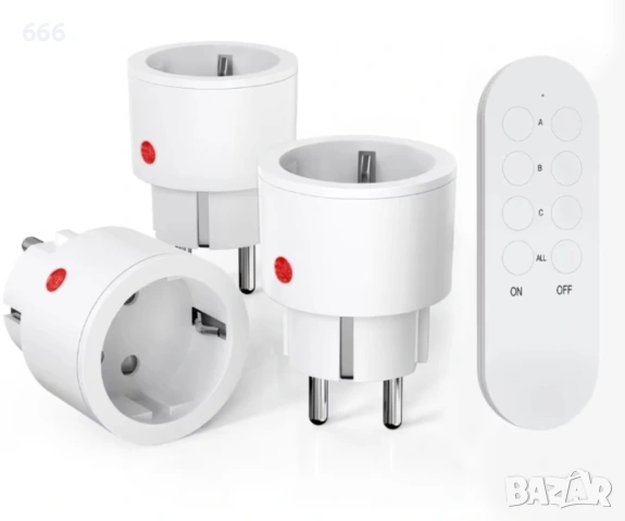 Контакти Surnice с дистанционно управление.