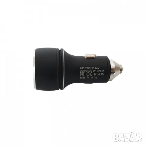 USB зарядно за кола с авариен метален връх, снимка 3 - Аксесоари и консумативи - 55863766