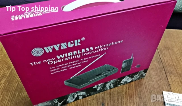 Безжичен микрофон тип хедсет WVNGR SM-200B