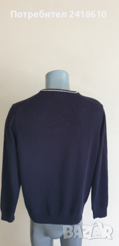 Fred Perry Merino Wool/ Cotton Mens Size M НОВО! ОРИГИНАЛ! Мъжки тънък Вълнен Пуловер!, снимка 6 - Пуловери - 44826702
