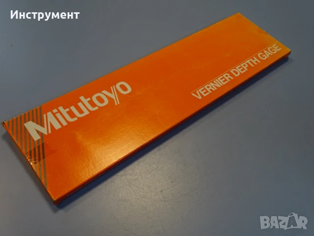 Шублер дълбокомер Mitutoyo 527-103 VD30 0-300mm Vernier Depth Gage, снимка 7 - Шублери - 50809227