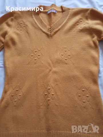 Дамски пуловер S/M размер, снимка 8 - Блузи с дълъг ръкав и пуловери - 35930086