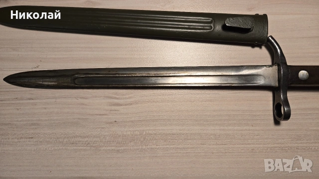 Щик, нож за Финландски мосин-наган м 1928, снимка 3 - Антикварни и старинни предмети - 53624509