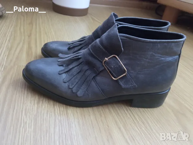 Обувки естествена кожа, снимка 2 - Дамски ежедневни обувки - 48051383