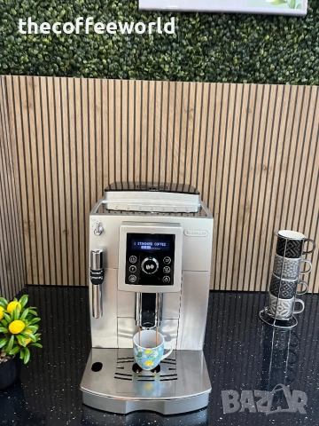 Delonghi ECAM 23.420.S - Перфектно състояние с 6 месеца гаранция!, снимка 2 - Кафемашини - 52987220