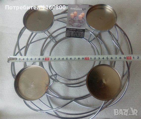 Свещник четворка