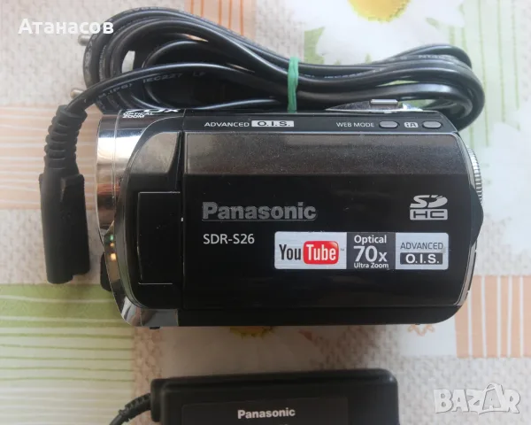 Малка видеокамера Panasonic SDR-S26, снимка 2 - Камери - 55795940