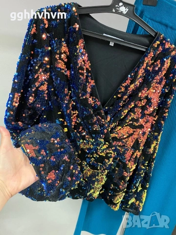Блестяща блуза, снимка 4 - Блузи с дълъг ръкав и пуловери - 52869512
