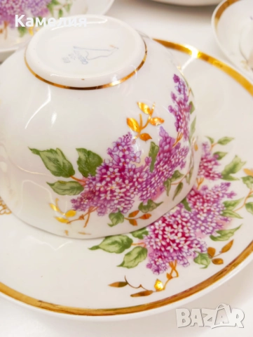 Руски порцелан , снимка 12 - Чаши - 51856220