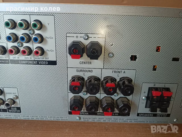 ресивър "SONY STR-DG510", снимка 10 - Ресийвъри, усилватели, смесителни пултове - 48907944