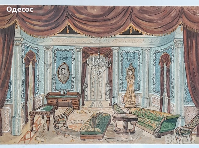 Стара картина на худ.Евгений Ващенко 1887-1979г., снимка 2 - Антикварни и старинни предмети - 50488063